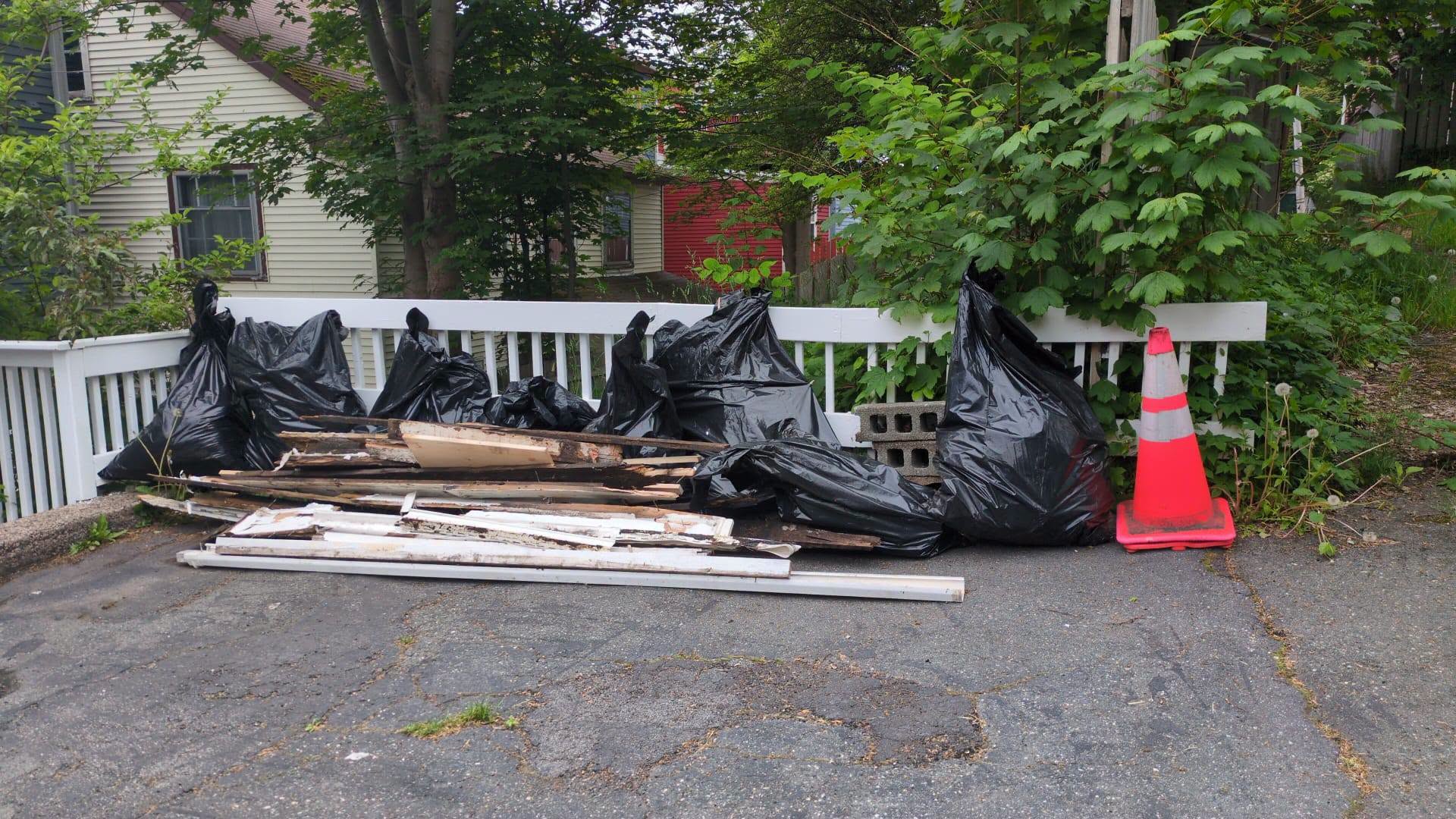 FareShare construction debris removal and waste disposal in Newfoundland